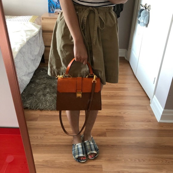 Miu Miu Orange and Brown Women's Bag - Picture 6 of 6